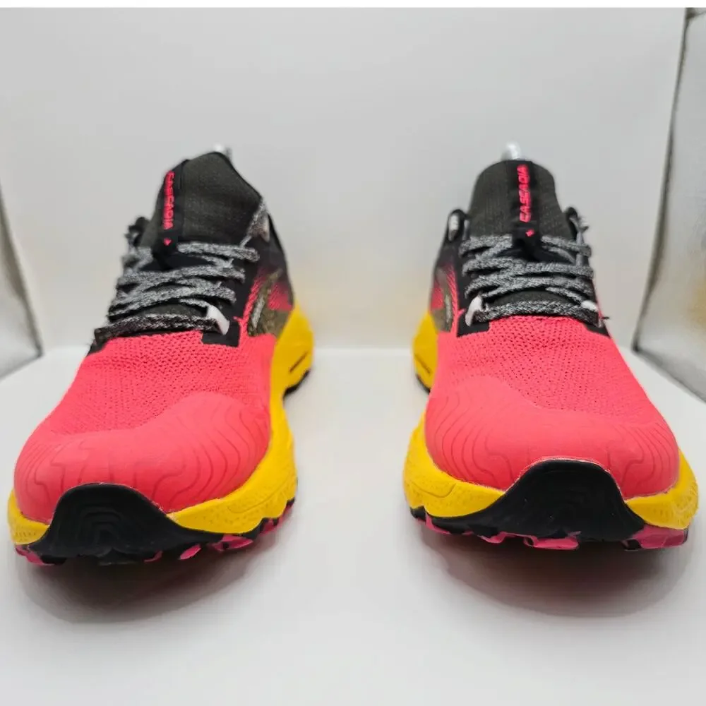 Brooks Cascadia 17 Diva Pink Lemon Chrome Women 8.5 Medium B UK 6.5 Hiking Trail
